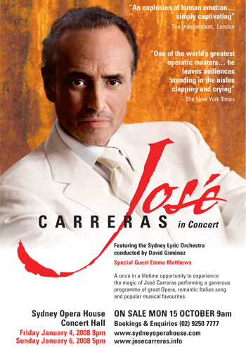 Jose Carreras in Concert